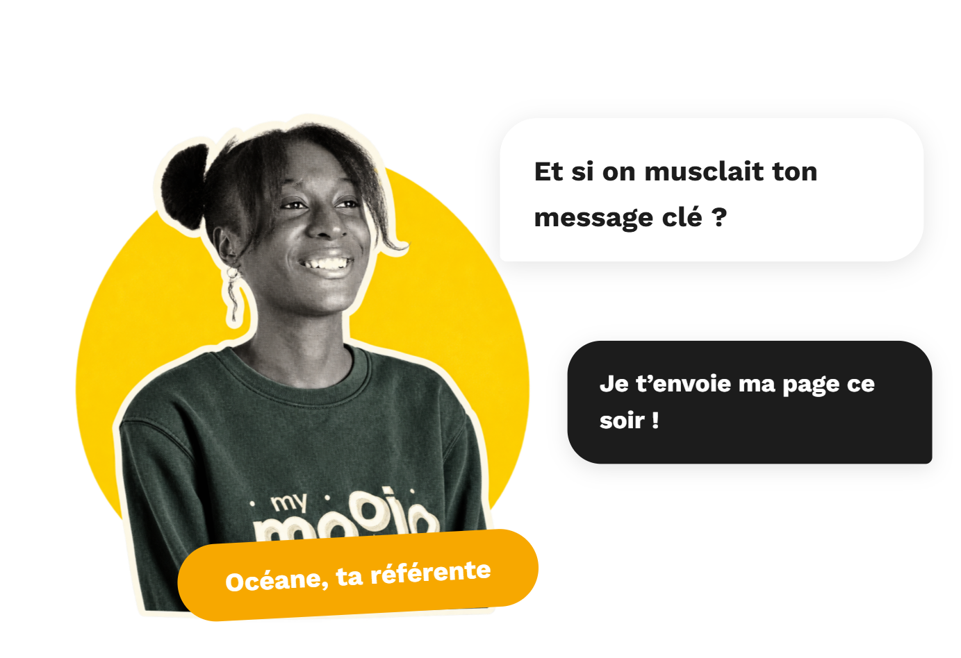 Océane, ta référente My Moojo