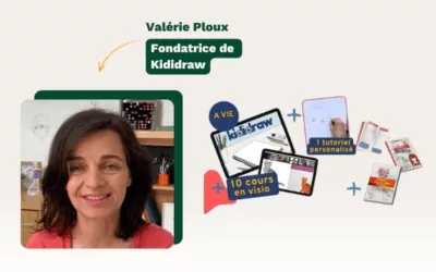 Kididraw, le projet de Valérie Ploux qui libère la créativité des enfants