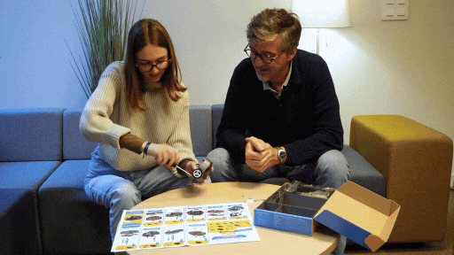 Lilou construit Eliobot