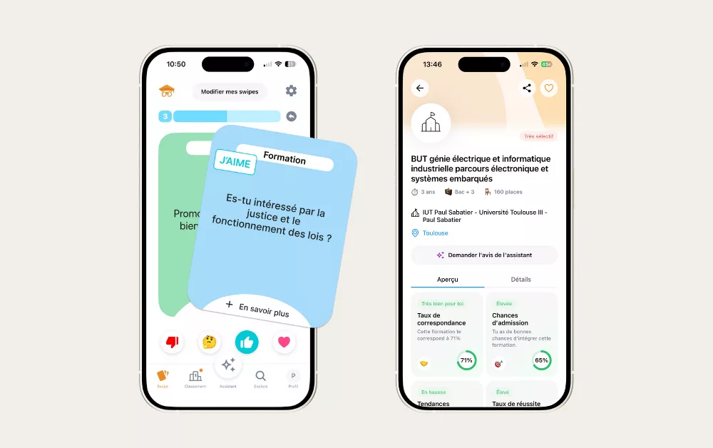 Hopteo, le premier outil d'orientation indépendant qui aide vos enfants à construire leur parcours scolaire et professionnel